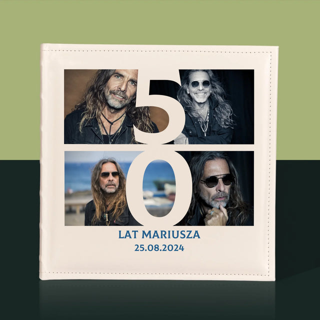 Fotokolaż: 50 Lat Cyfra Zdjęcia - Album Na Zdjęcia