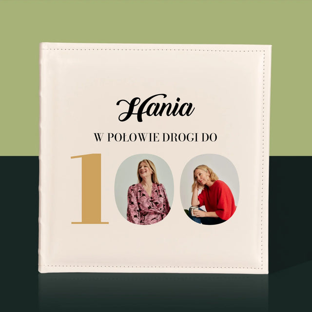 Fotokolaż: W Połowie Drogi Do 100 - Album Na Zdjęcia