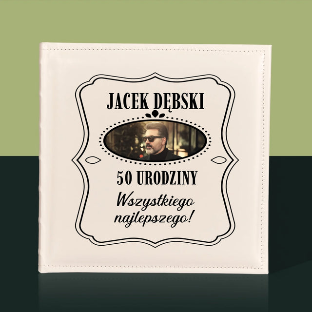 Zdjęcie I Podpis: 50 Urodziny Wszystkiego Najlepszego - Album Na Zdjęcia