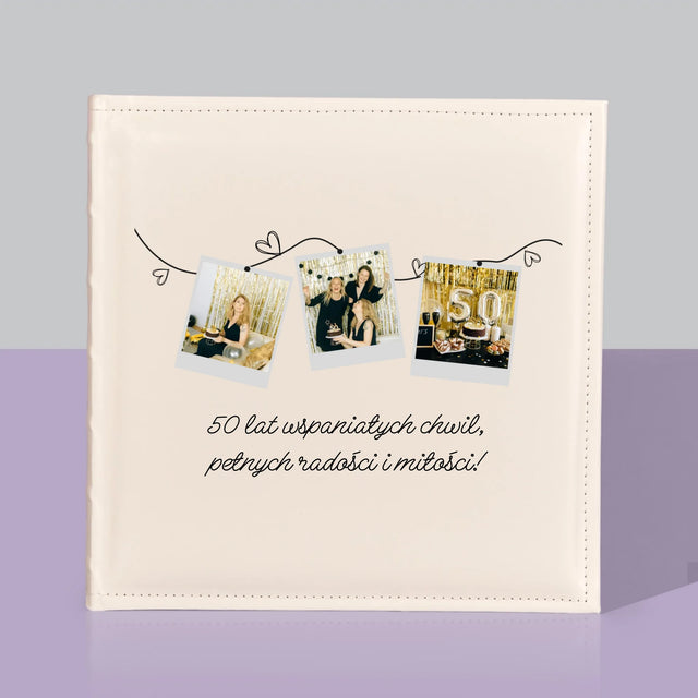 Fotokolaż: 50 Lat Wspaniałych Chwil - Album Na Zdjęcia