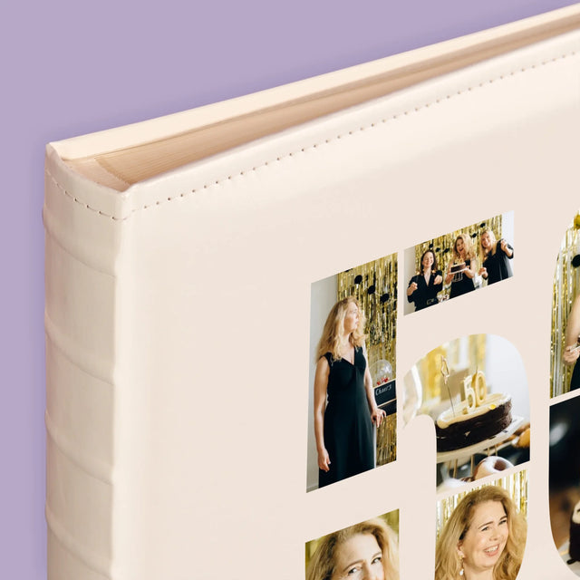 Kształt Ze Zdjęć: 50 Urodziny Życzenia - Album Na Zdjęcia