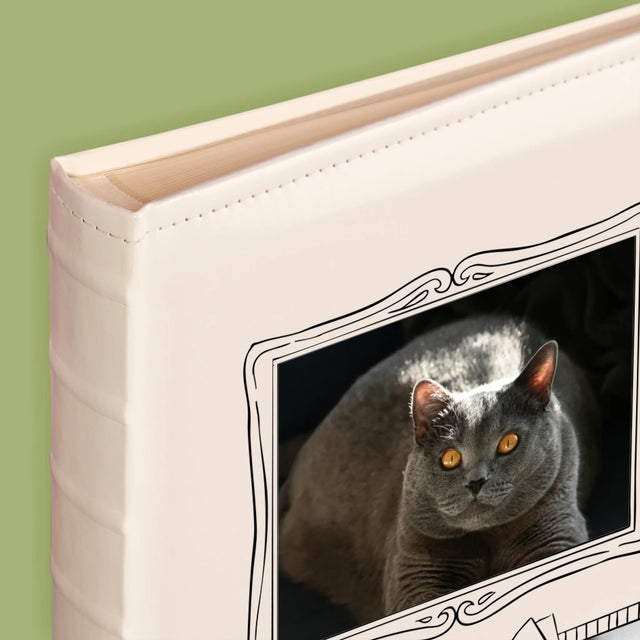 Fotokolaż: Ściana Galerii z Pupilem - Album Na Zdjęcia