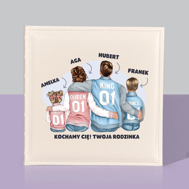 Kreator Postaci: Rodzina W Bluzach - Album Na Zdjęcia