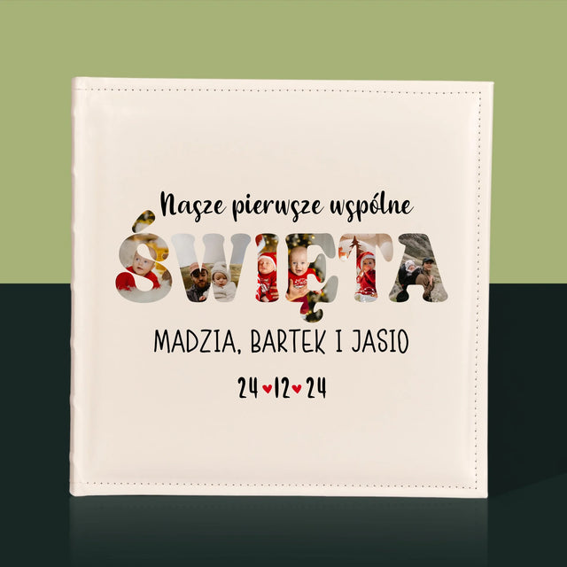 Słowo Ze Zdjęć: Pierwsze Wspólne Święta - Album Na Zdjęcia