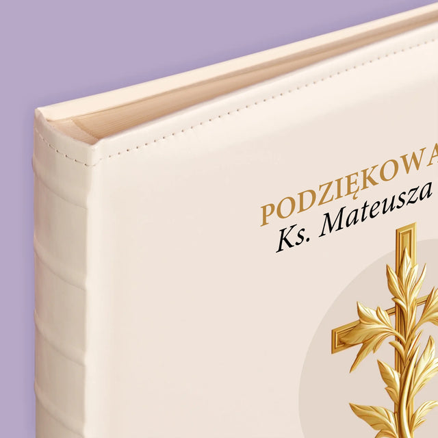 Imię i Podpis: Podziękowania Dla Księdza - Album Na Zdjęcia
