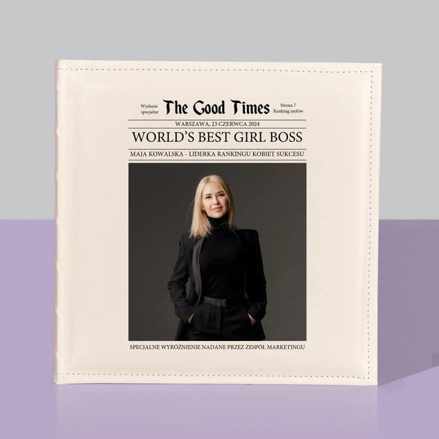 Okładka Magazynu: World’S Best Girl Boss - Album Na Zdjęcia