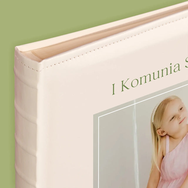 Zdjęcie i Podpis: Komunia Zdjęcie Krzyż - Album Na Zdjęcia