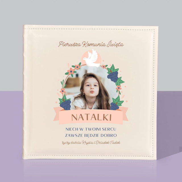 Zdjęcie i Podpis: Dobro w Sercu Komunia - Album Na Zdjęcia