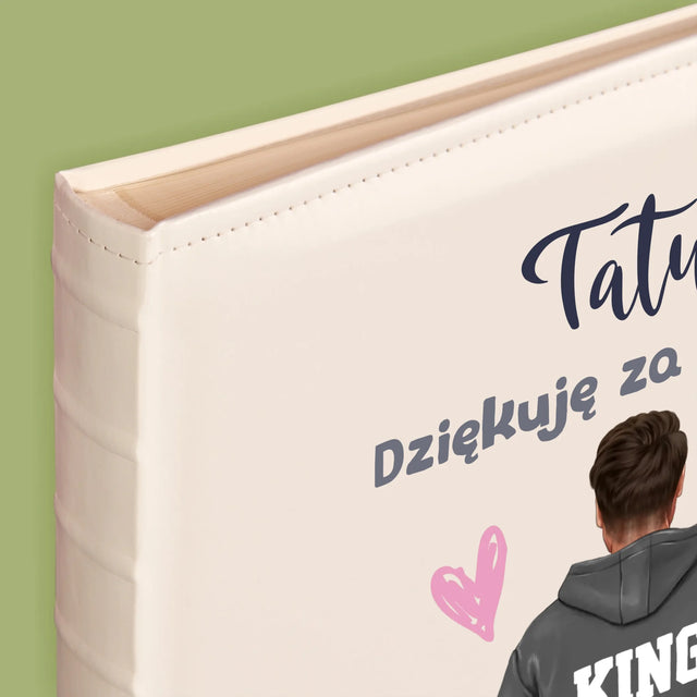 Kreator Postaci: Tata z Dzieckiem - Album Na Zdjęcia