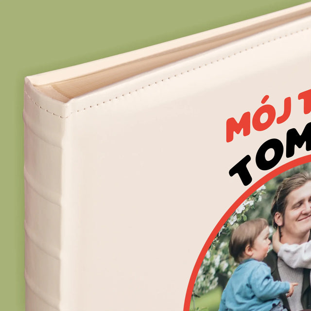 Zdjęcie i Podpis: Tata Mój Bohater - Album Na Zdjęcia