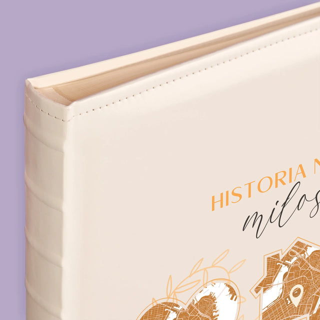 Mapa Miasta: Historia Naszej Miłości - Album Na Zdjęcia