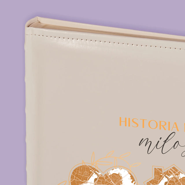 Mapa Miasta: Historia Naszej Miłości - Album Na Zdjęcia