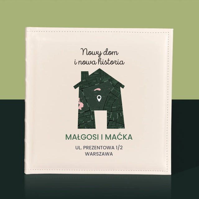 Mapa Miasta: Nowy Dom - Album Na Zdjęcia