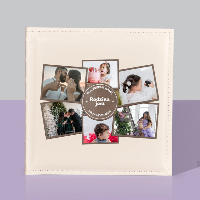 Fotokolaż: Rodzina Jest Najważniejsza - Album Na Zdjęcia
