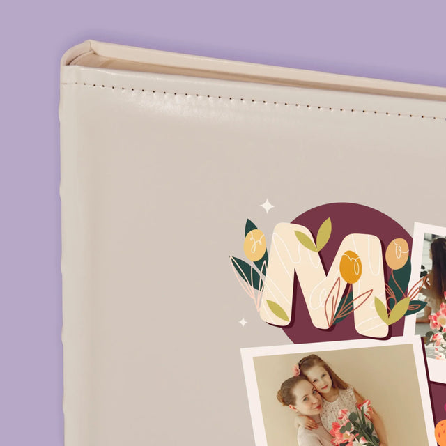 Fotokolaż: Literki Mama - Album Na Zdjęcia