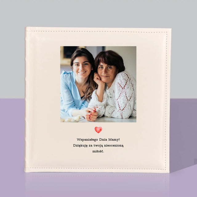 Zdjęcie i Podpis: Laurka Dla Mamy - Album Na Zdjęcia