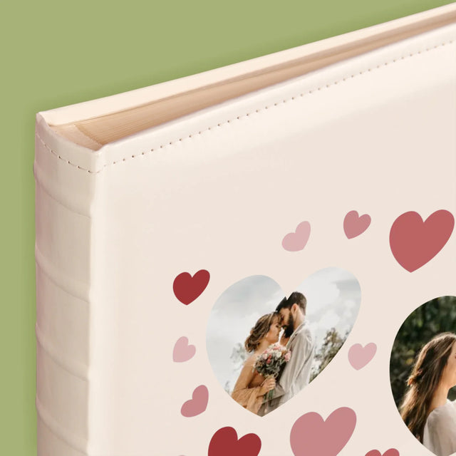 Fotokolaż: Serca - Album Na Zdjęcia