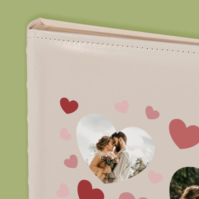 Fotokolaż: Serca - Album Na Zdjęcia