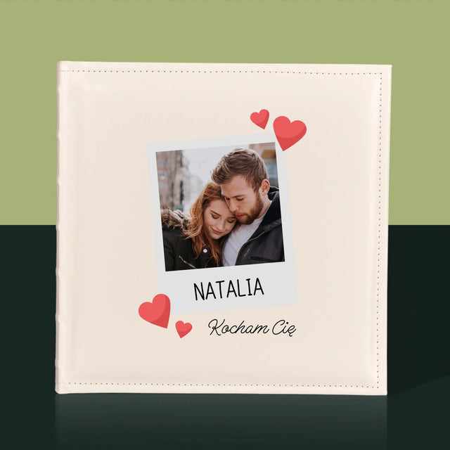 Zdjęcie i Podpis: Kocham Cię - Album Na Zdjęcia