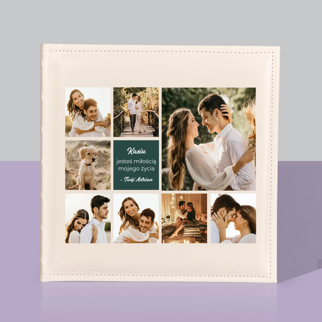 Fotokolaż: Kolaż Miłosny - Album Na Zdjęcia