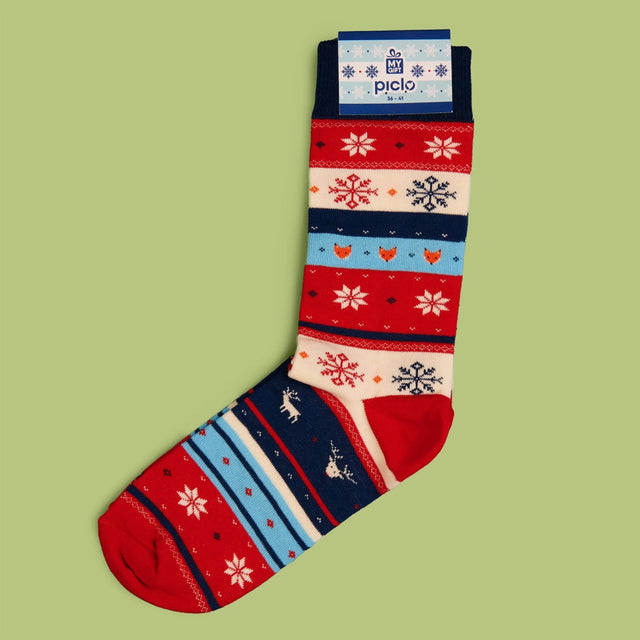 Fotokolaż: Zdjęcia Świąteczne - Zimowe Skarpetki w Kubku