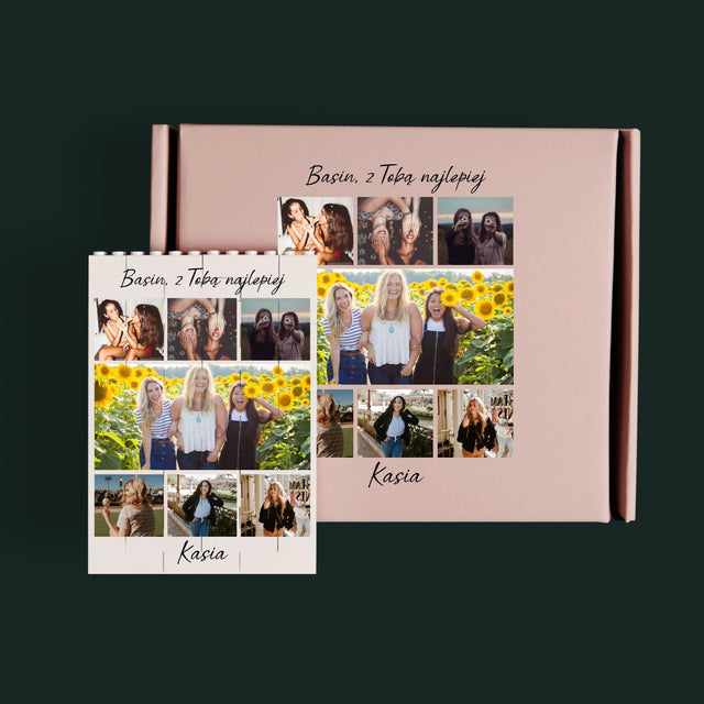 Fotokolaż: Najlepsza Przyjaciółka - Klocki LEGO z Nadrukiem