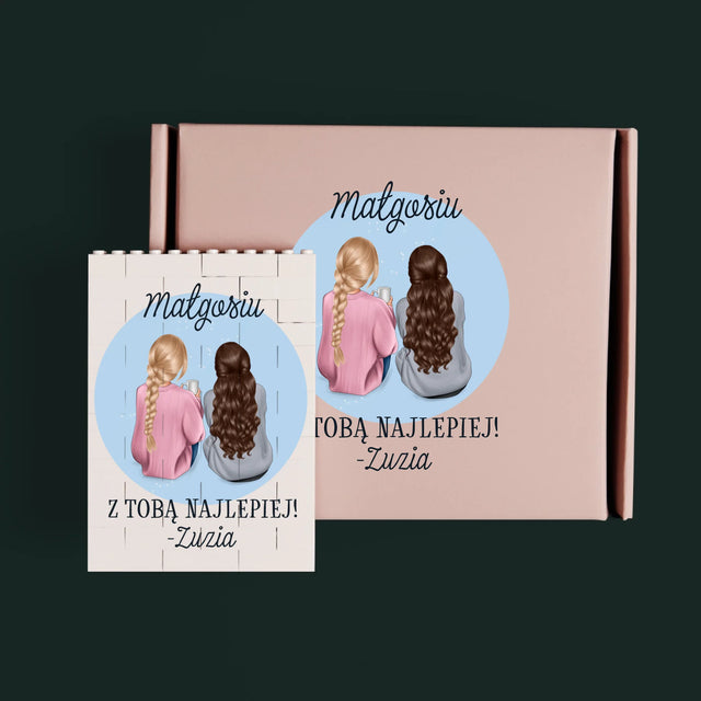 Kreator Postaci: Przyjaciółki - Klocki LEGO z Nadrukiem