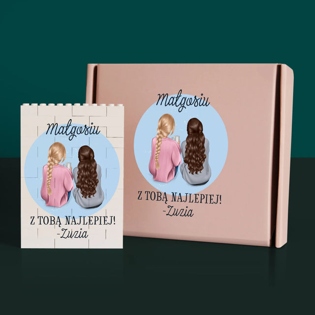 Kreator Postaci: Przyjaciółki - Klocki LEGO z Nadrukiem