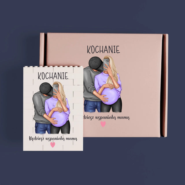 Kreator Postaci: Będziesz Wspaniałą Mamą - Klocki LEGO z Nadrukiem