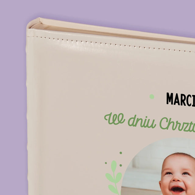 Zdjęcie i Podpis: z Okazji Chrztu Świętego - Album Na Zdjęcia