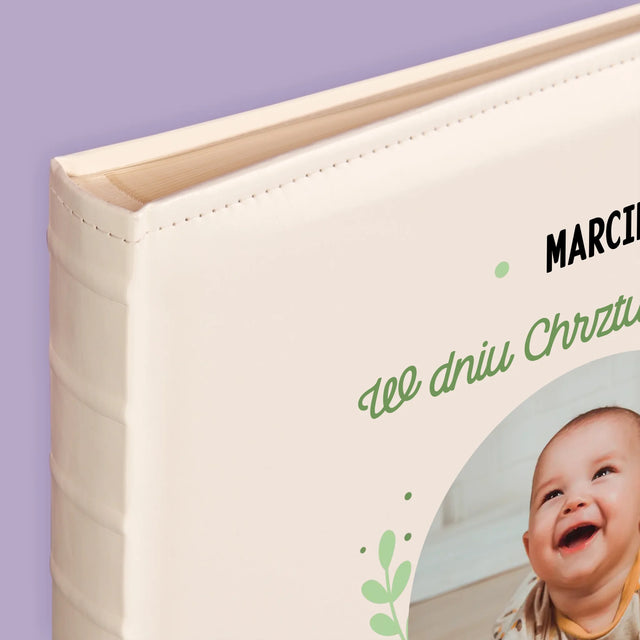 Zdjęcie i Podpis: z Okazji Chrztu Świętego - Album Na Zdjęcia