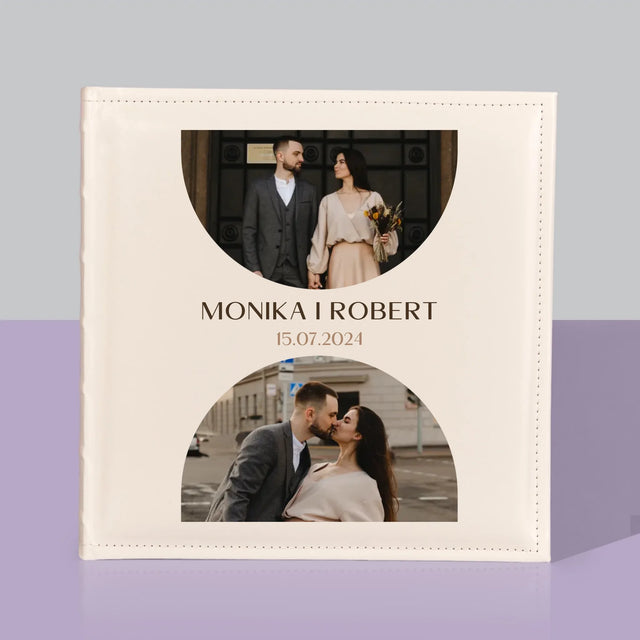 Fotokolaż: Data Ślubu - Album Na Zdjęcia