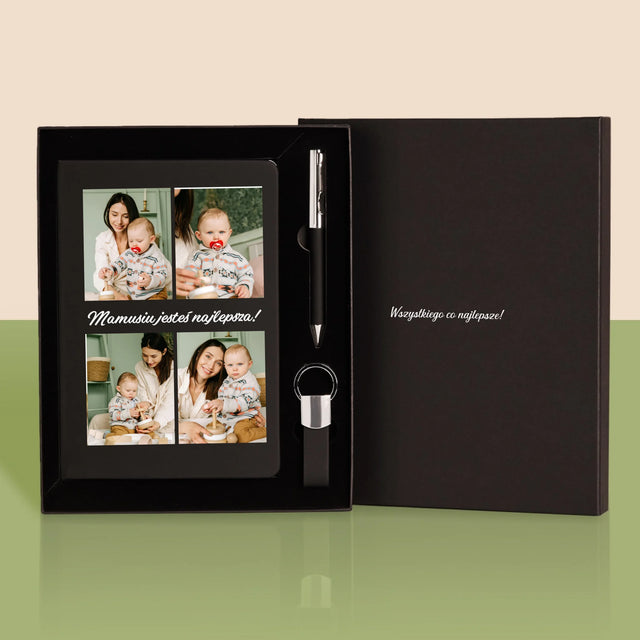 Fotokolaż: Zdjęcia Dla Mamy - Zestaw z Notatnikiem