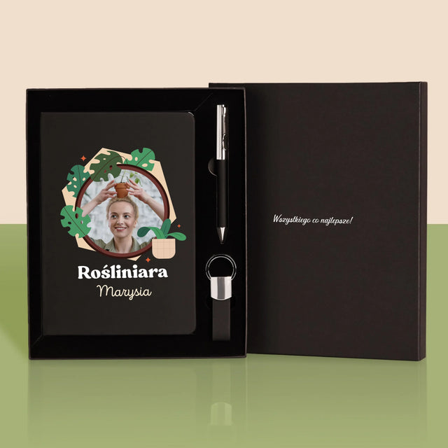 Zdjęcie i Podpis: Rośliniara - Zestaw z Notatnikiem