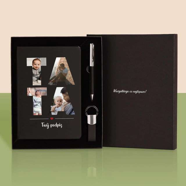 Słowo Ze Zdjęć: Tata - Zestaw z Notatnikiem