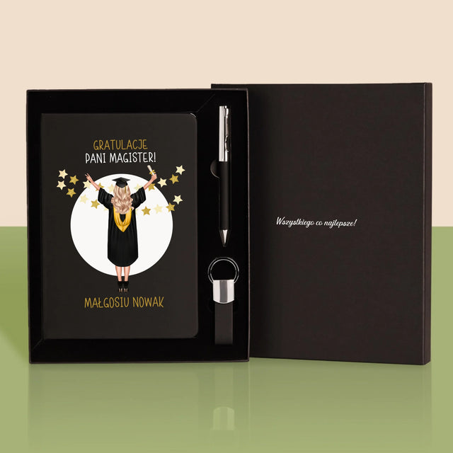 Kreator Postaci: Jesteś Magistrem - Zestaw z Notatnikiem