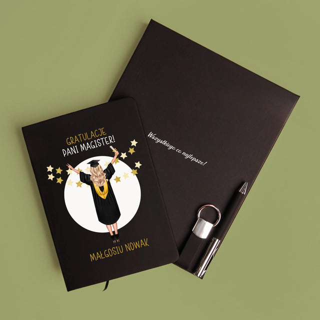 Kreator Postaci: Jesteś Magistrem - Zestaw z Notatnikiem