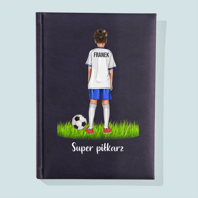 Kreator Postaci: Mały Piłkarz - Notes Książkowy