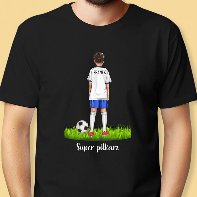 Kreator Postaci: Mały Piłkarz - Koszulka Męska