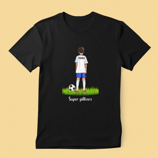 Kreator Postaci: Mały Piłkarz - Koszulka Męska