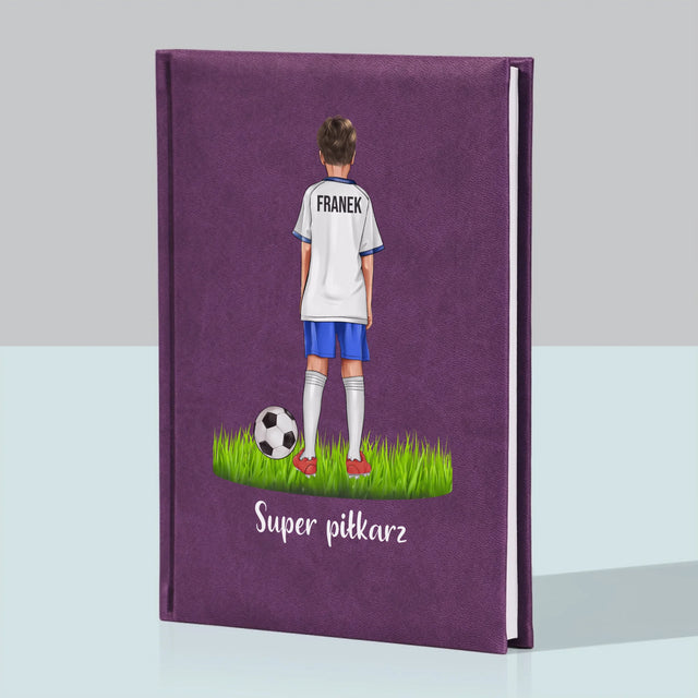 Kreator Postaci: Mały Piłkarz - Notes Książkowy
