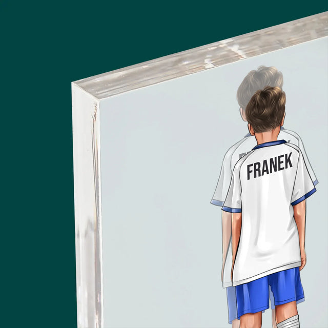 Kreator Postaci: Mały Piłkarz - Blok Akrylowy