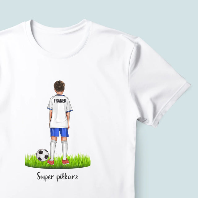 Kreator Postaci: Mały Piłkarz - Koszulka Męska