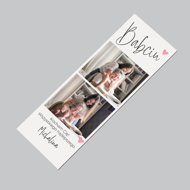 Fotokolaż: Babciu Kocham Cię - Magnes Na Lodówkę