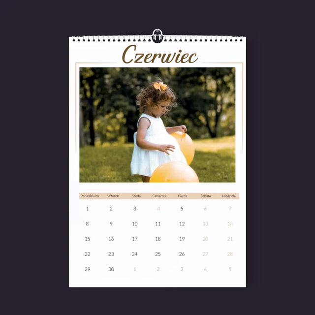 Fotokolaż: Babciu Kocham Cię - Personalizowany Kalendarz Ścienny