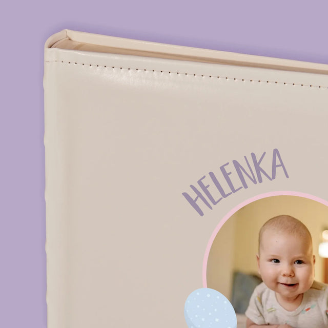 Metryczka Dziecka: Słonik - Album Na Zdjęcia