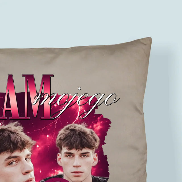 Twoja Postać: Bootleg Miłosny Dla Niej - Poduszka z Nadrukiem