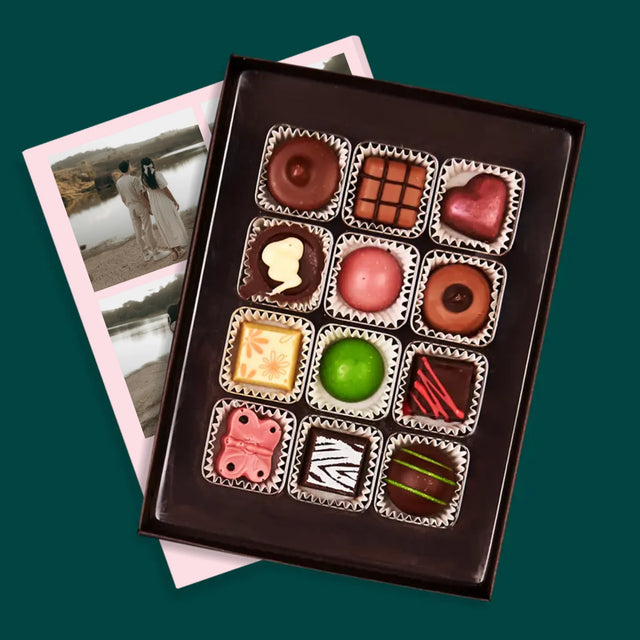 Fotokolaż: Spotify 4 Zdjęcia - Personalizowane Praliny