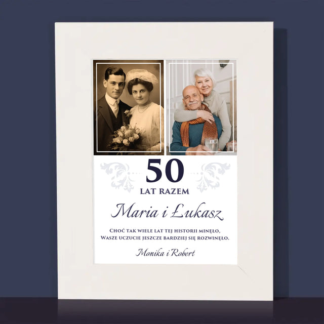 Fotokolaż: Razem Przez Lata - Ramka Na Zdjęcie
