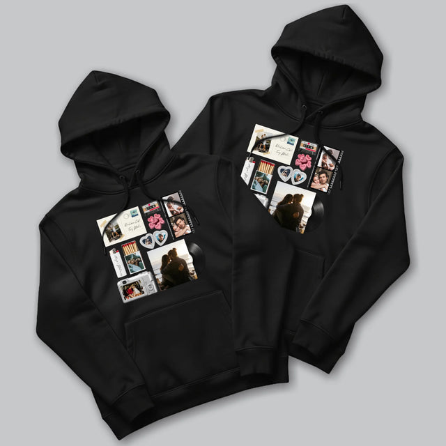 Fotokolaż: Vintage Dla Zakochanych - Bluzy Dla Par